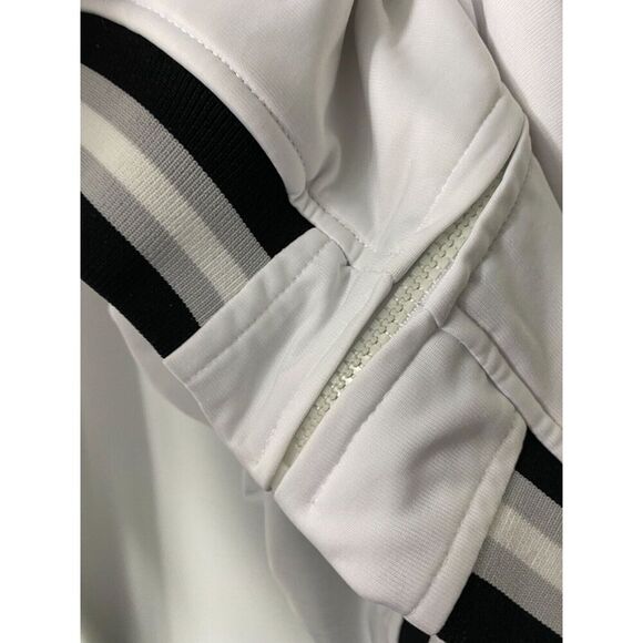 New Zealand Spell Out Full Zip Athletic Soccer Jacket M Vintage Retro - Picture 5 of 8